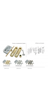 Комплект для раздвижных дверей MORELLI MHS150 L SC Цвет - Матовый хром