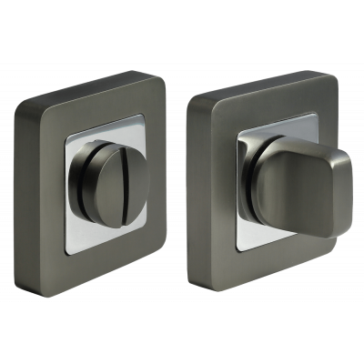 Завертка сантехническая MORELLI MH-WC-S55 GR/PC Цвет - графит/полированный хром