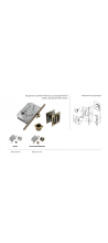 Комплект для раздвижных дверей MORELLI MHS-2 WC SC Цвет - Матовый хром