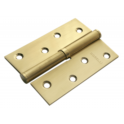 Петля MORELLI стальная разъёмная MSD 100X70X2.5 SG R Цвет - Матовое золото