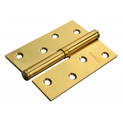 Петля MORELLI стальная разъёмная MSD 100X70X2.5 PG L Цвет - Золото