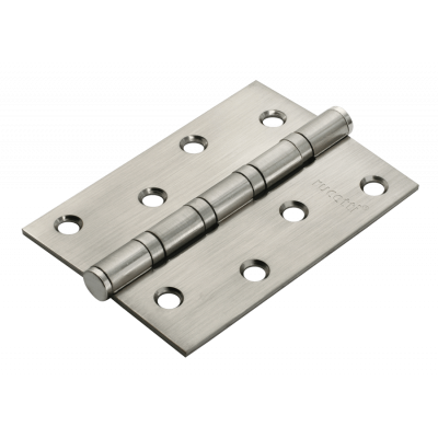 Петля стальная Rucetti универсальная RS 100X70X2.5-4BB SN Цвет - Матовый никель