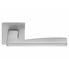 Дверные ручки RUCETTI RAP 28 SLIM-S SC цвет - матовый хром Дверные ручки RUCETTI RAP 28 SLIM-S SC цвет - матовый хром